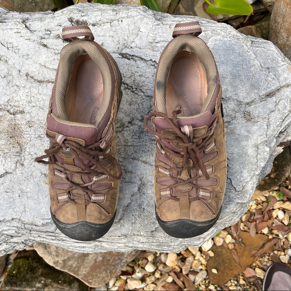 Keen Women’s Targhee Hiking, Outdoor Trail Lace Up Performance Shoes Size 10 - Picture 8 of 11
